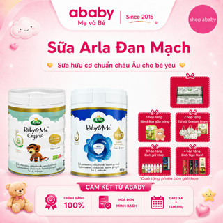 [DATE XA SAU 2027] Sữa công thức Arla Baby&Me A2 HMO Đan Mạch Số 1 2 3 Chính Hãng có tem phụ