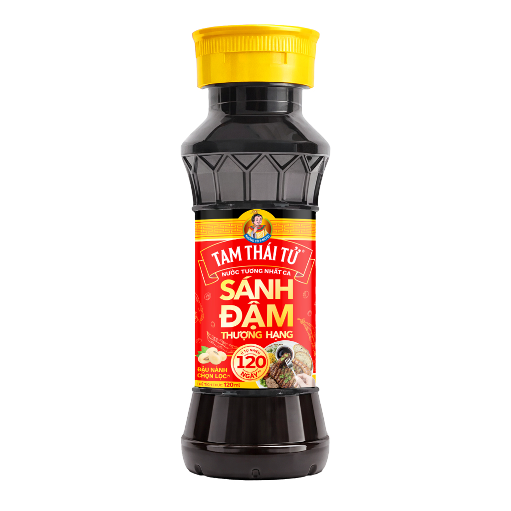 [Hàng tặng không bán] Nước tương Tam Thái Tử Nhất Ca Sánh Đậm 120ml