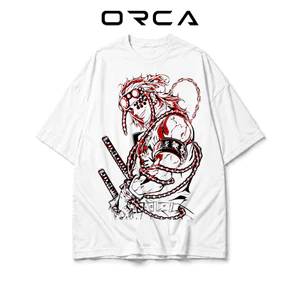 Áo thun Orca in hình Tengen Uzui Demon Slayer - Vải Cotton cao cấp - ORCA438