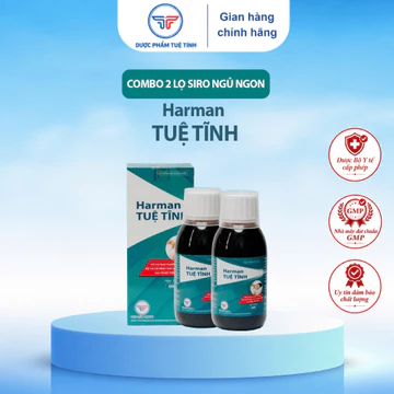 [Combo 2 Hộp] Siro An Thần Ngủ Ngon Harman Tuệ Tĩnh, Hỗ Trợ An Thần, Ngủ Ngon, Dễ Vào Giấc Ngủ
