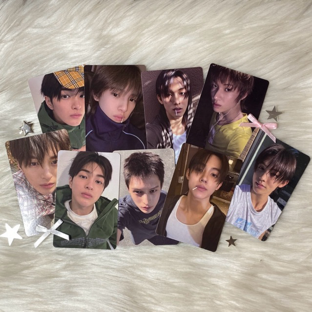 Thẻ giấy bo góc photocard Cortis ver Greengreen