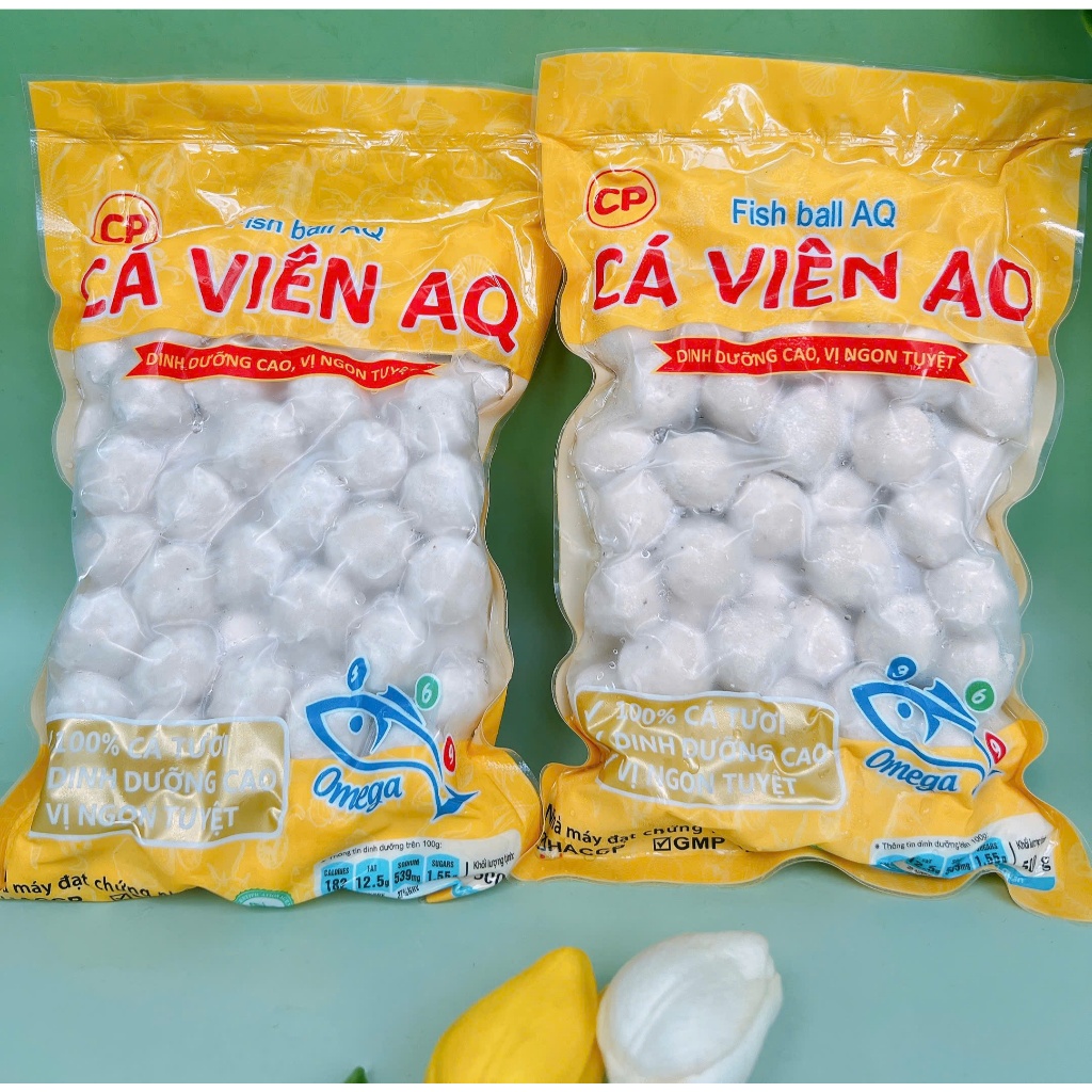 1KG Cá viên AQ Hàng CP ( gồm 2 gói 500g)