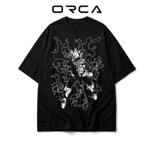Áo thun Orca in hình Asta Black Clover - Vải Cotton cao cấp - ORCA445