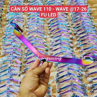 Cần Số xe máy gắn cho wave110 , Wave A 2017-2025, Blade, Ws110, RSX 110 Màu inox và màu Titan 7 màu - caoduongracing