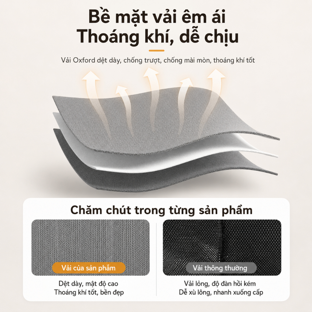 Sẵn hàng Giường gấp ngủ trưa văn phòng CONOCO gấp gọn, tựa lưng 4 nấc khung thép chắc chắn