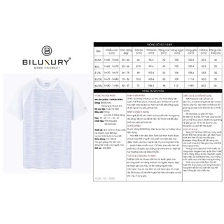 [T7_SALE 20%_HT] Áo Thun Thể Thao Nam 1APKT613 Biluxury Form Slimfit Họa Tiết Cao Cấp Thoáng Mát Co Giãn
