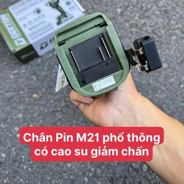 Thân Máy Chuyên Vít DEKTON M21-CV268NCP - Thiết Kế Nhỏ Gọn Chân Pin Phổ Thông