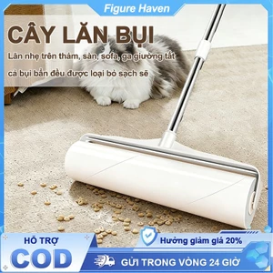 Combo Cây Lăn Bụi cán ngắn, cán dài Làm Sạch Quần Áo, Ga Niệm Đa Năng có lõi thay thế