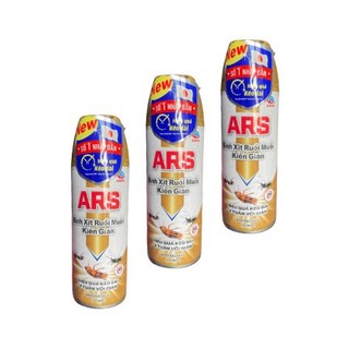 Bình xịt ruồi muỗi kiến gián ARS GOLD 300ml