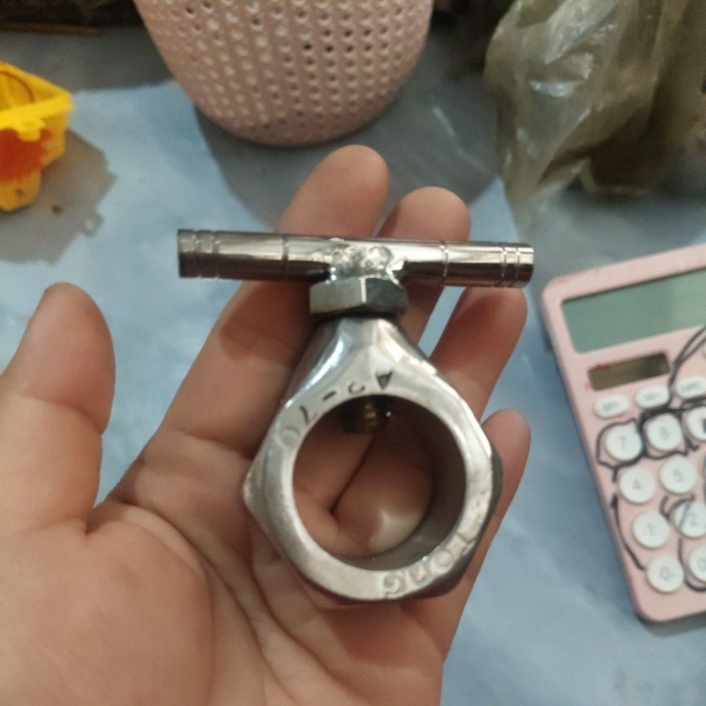 Tán khóa chữ T ống 27mm 34mm.