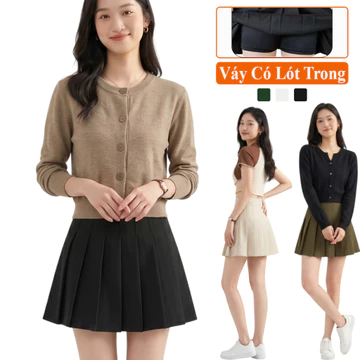 Pleated High-waist Thick Skirt MADELA