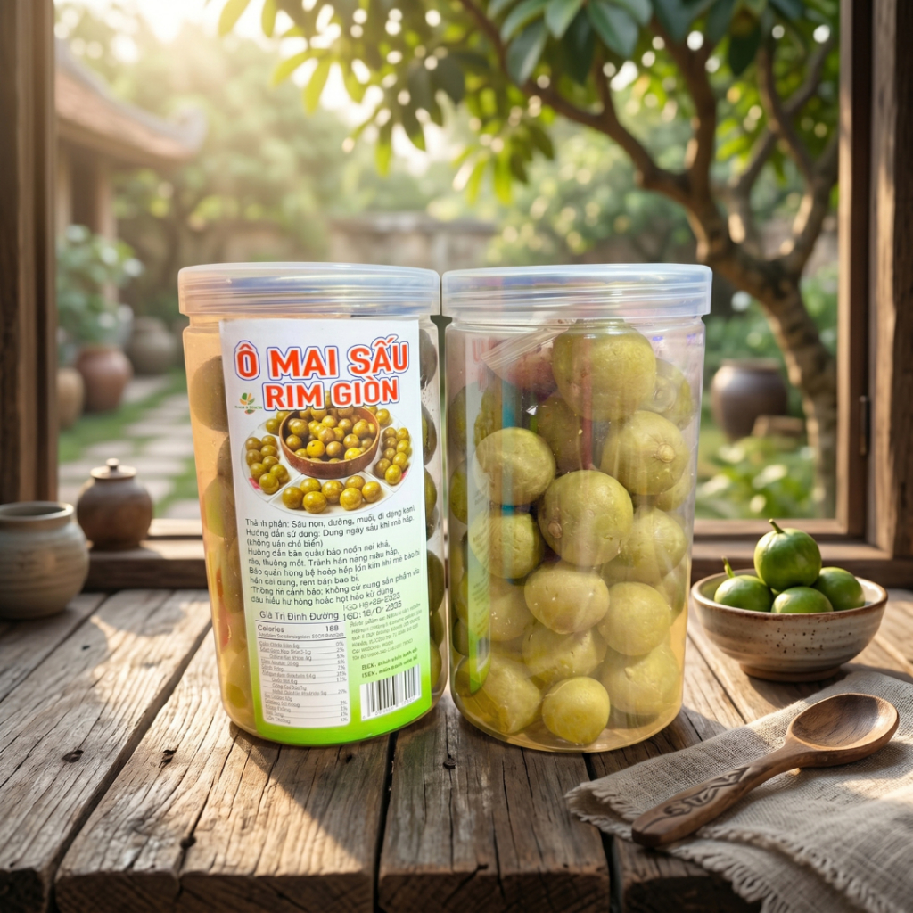 500GRAM Ô MAI SẤU BAO TỬ GIÒN NGON [FREE SHIP] TỪ ĐƠN 50K, [Loại Đặc Biệt] Hàng ngon nhà làm