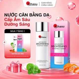 Toner KIHASU Advanced Brightening Essence nước cân bằng da cấp ẩm làm dịu sáng da 110ml
