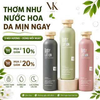 (KHUYẾN MÃI) Sữa Dưỡng Thể Hương Nước Hoa Cao Cấp Dưỡng Ẩm Sâu Mềm Mịn Da Lưu Hương Lâu 268ml