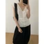𝗢𝗹𝗲𝘁 𝗟𝗶𝗻𝗲𝗻 - Áo Linen cổ V thắt eo