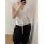 𝗢𝗹𝗲𝘁 𝗟𝗶𝗻𝗲𝗻 - Áo Linen cổ V thắt eo