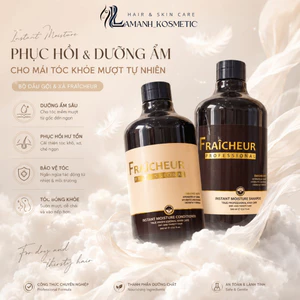 Cặp Dầu Gội Xả Fraicheur 500ml/800ml | Dưỡng Ẩm Tóc, Mềm Mượt, Hỗ Trợ Phục Hồi Tóc Khô Xơ.