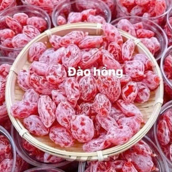 Ô mai mơ đào hồng hũ 500g