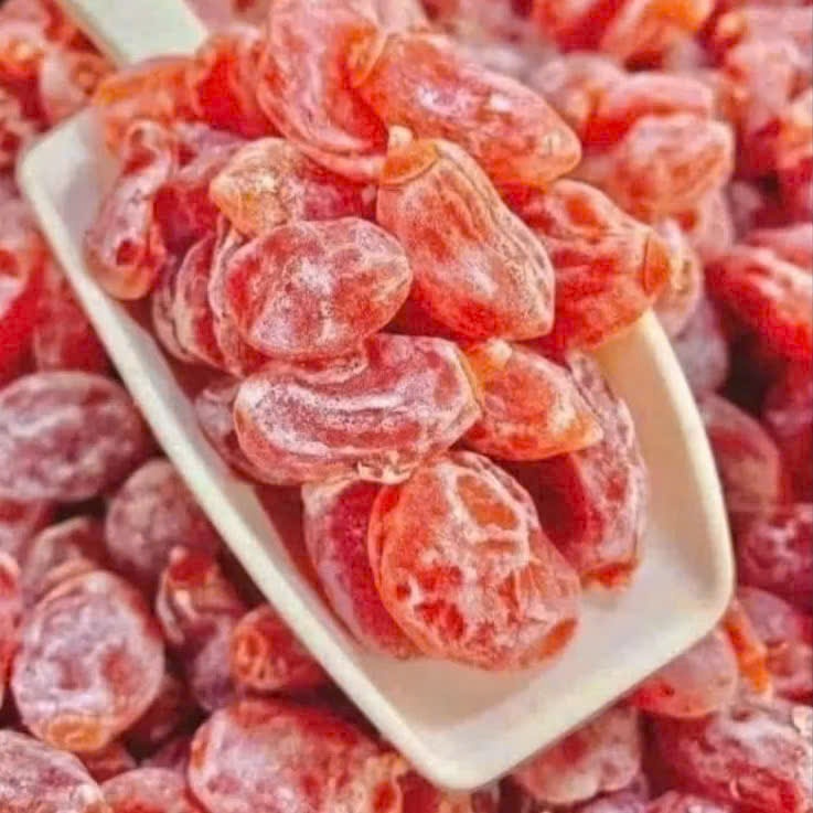 Ô mai mơ đào hồng hũ 500g