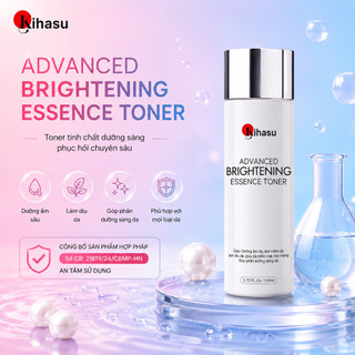 Toner KIHASU Advanced Brightening Essence nước cân bằng da cấp ẩm làm dịu sáng da 110ml