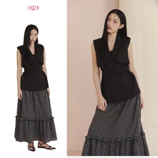 Áo vest OLV công sở Yesenia Vest dáng không tay có đệm vai