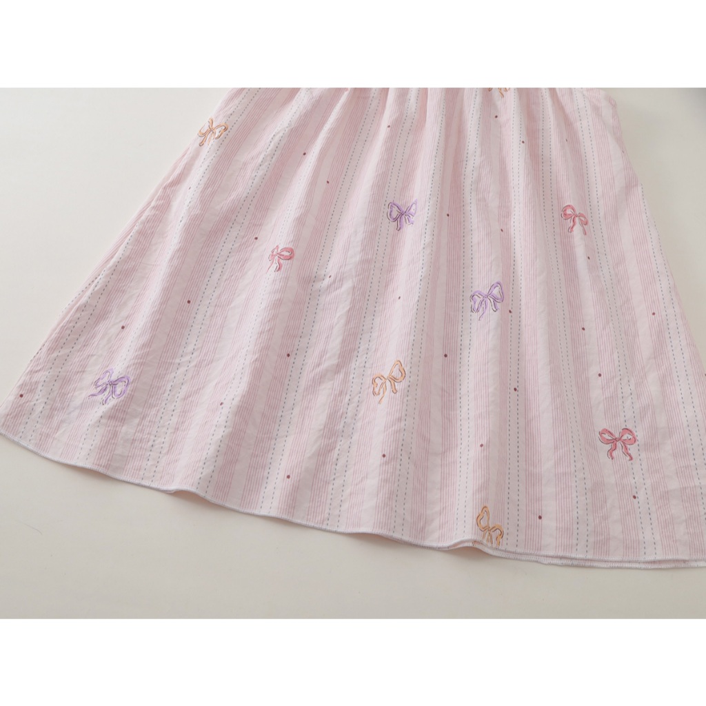 Váy Cho Bé Gái, Váy Bé Gái Thiết Kế Cánh Tiên Họa Tiết Dễ Thương Chất Liệu Cotton Mềm Mại
