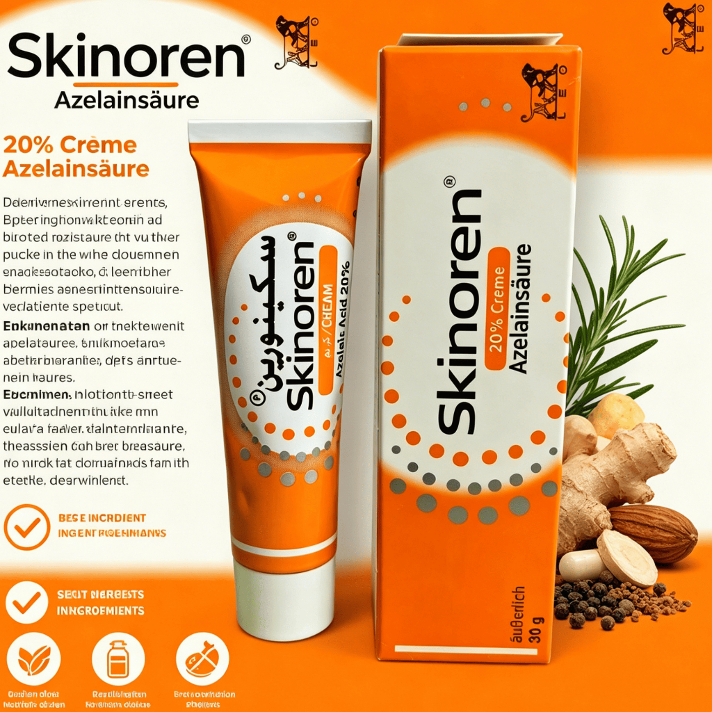 Kem Skinoren Azelaic Acid 20% 30g/Chăm Sóc Da Hàng Đức