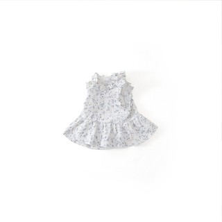 Sét Bộ Bé Gái Mặc Hàng Ngày, Đồ Bộ Thiết Kế Hoa Nhí Chất Liệu Cotton Thoáng Mát