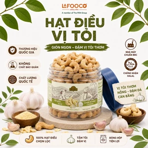 LAFOOCO Hạt điều vị tỏi hủ 200g