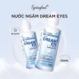 Nước ngâm lens Dream Eye Frenz Pro B5 - Dung dịch bảo quản rửa sạch kính áp tròng Spring Lens