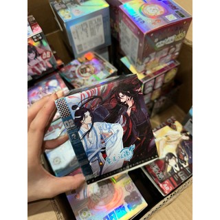[SẴN/NEW] Ma Đạo Tổ Sư (Lam Vong Cơ Ngụy Vô Tiện) Pack Nhân Phẩm 10+2 - Combo Huy Hiệu 75mm Và Thẻ Flash Fullbox Anime B