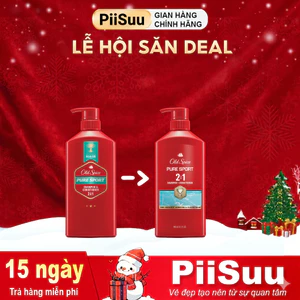 Dầu Gội & Xả Cho Nam Old Spice Pure Sport 2in1 Shampoo & Conditioner 650ml