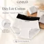Quần lót nữ cotton thun lạnh mềm mại thoáng mát, đáy 2 lớp kháng khuẩn khử mùi LANIXA LY08