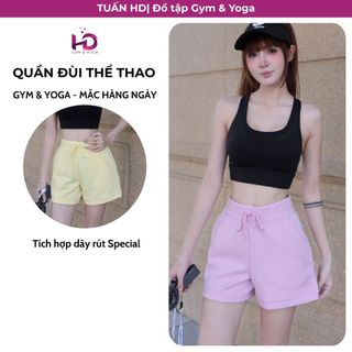 Quần Đùi Tập Gym,Yoga Mặc Hàng Ngày model: 99079.1.2025 Tuấn HD Co Giãn Thoáng Mát Cạp Chun