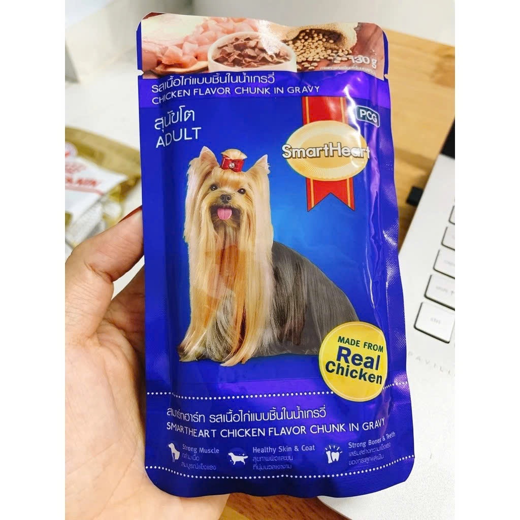 Pate Smartheart Dành Cho Chó Con Và Chó Trưởng Thành - 130g