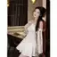 ĐẦM CỘT NƠ PHỐI THUN KÈM QUẦN SHORT, SET ĐỒ NỮ, ĐẦM NỮ TIỂU THƯ DỊU DÀNG | MEOINDAHOUSE