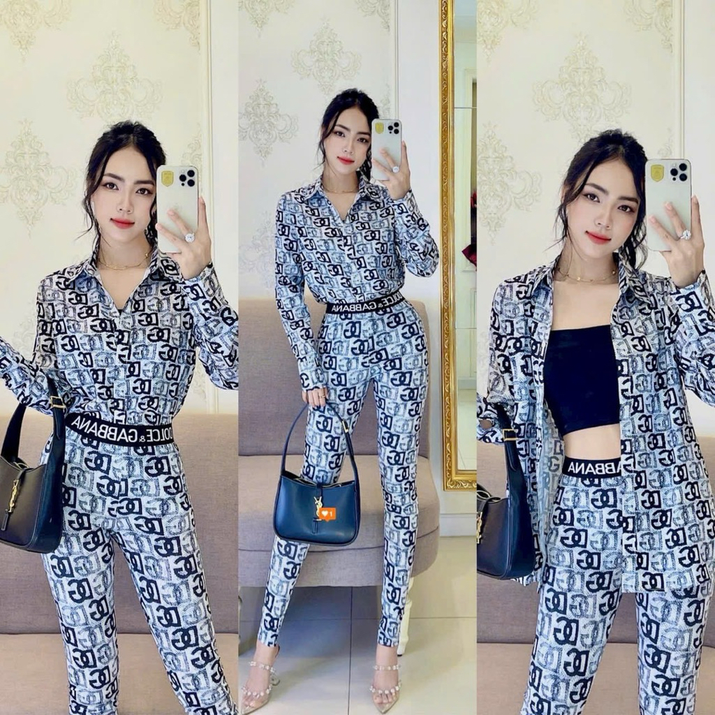 Áo sơ mi jean mỏng form dấu quần chất mát freesize