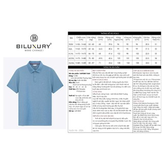 [T7_SALE 20%_HT] Áo Polo Nam Thiết Kế Basic 1APCB611 Biluxury Form Slimfit Thoáng Mát Bền Màu