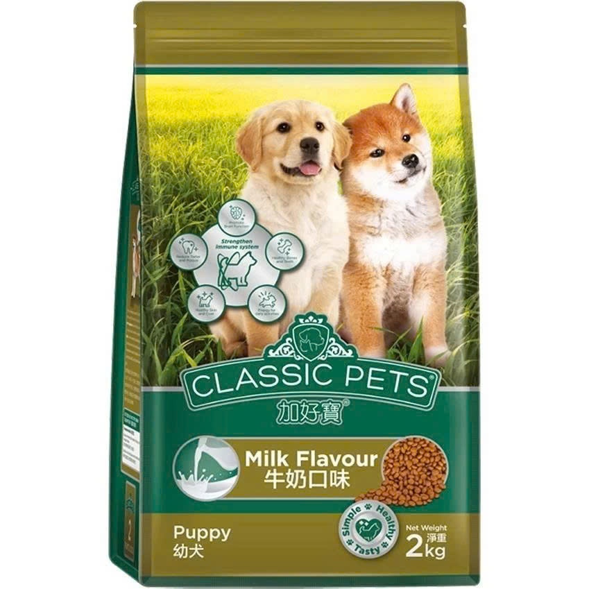 Thức Ăn Dạng Hạt Cho Chó Classic Pets Dog Hương Vị Sữa Túi 2Kg Xuất Xứ Thái Lan