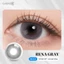 Kính áp tròng khoá ẩm 1 Ngày Màu Xám Nâu Trầm Tự Nhiên CARASE, Lens cận RENA GRAY