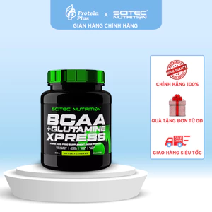 BCAA | BCAA+Glutamine hỗ trợ tăng cơ, phục hồi cơ và giảm mệt mỏi chính hãng SCITEC NUTRITION