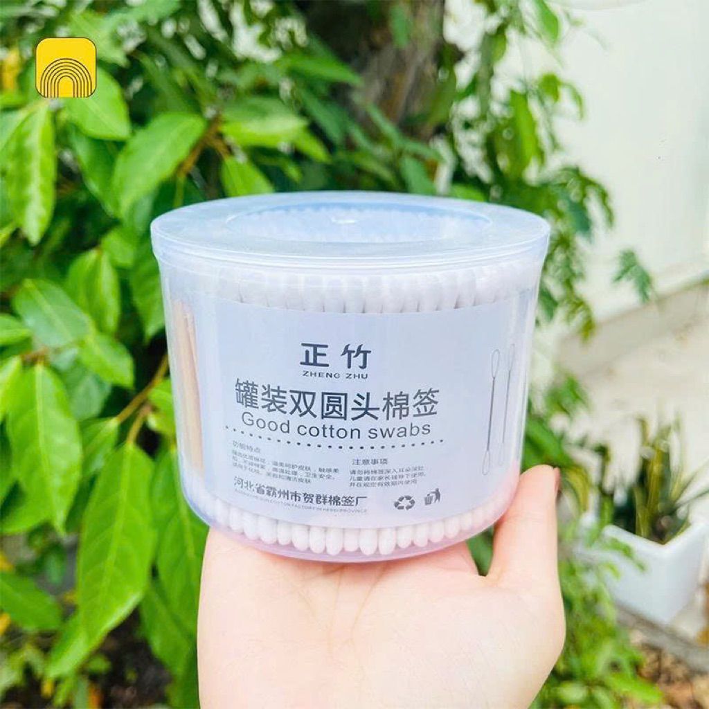Tăm Bông Ngoáy Tai 2 Đầu