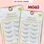 LeeVelvetLashes mi giả muse MG63 – Mi Trên Tự Nhiên Gân trong mềm, mỏng