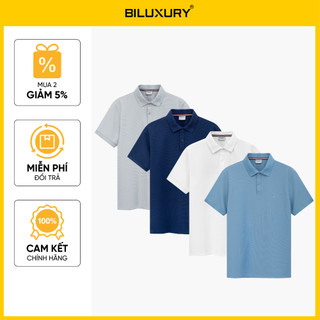 [T7_SALE 20%_HT] Áo Polo Nam Thiết Kế Basic 1APCB611 Biluxury Form Slimfit Thoáng Mát Bền Màu