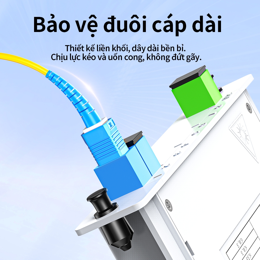 Dây Nhảy Quang SC-SC UPC Single Mode 9/125 Jumper Quang FTTH Suy Hao Thấp 1M 3M Chất Lượng Cao