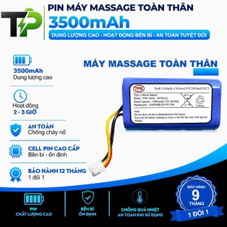 PIN NÂNG CẤP CHO MÁY MASSAGE TOÀN THÂN NÂNG CẤP 3500 mAh - 7.4V BẢO HÀNH 9 THÁNG