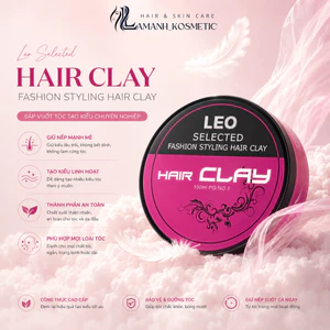 Sáp Vuốt Tóc Prosee LEO Hair Clay 100g | Tạo Kiểu Tóc Nam, Hỗ Trợ Giữ Nếp Lâu, Hạn Chế Bết Dính.
