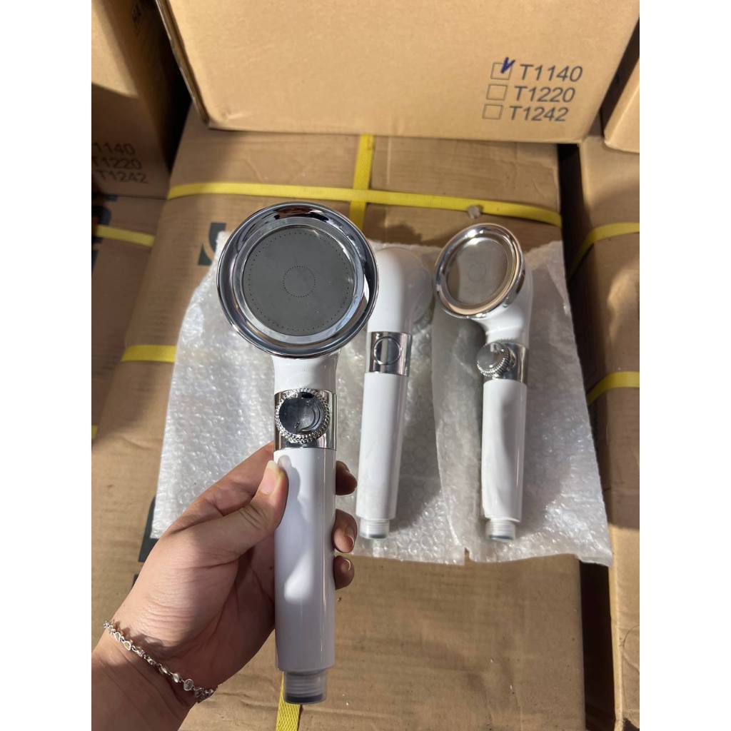 Vòi sen tăng áp, tay sen tắm inox 304 dây inox 304 nước mạnh chống gỉ bền đẹp
