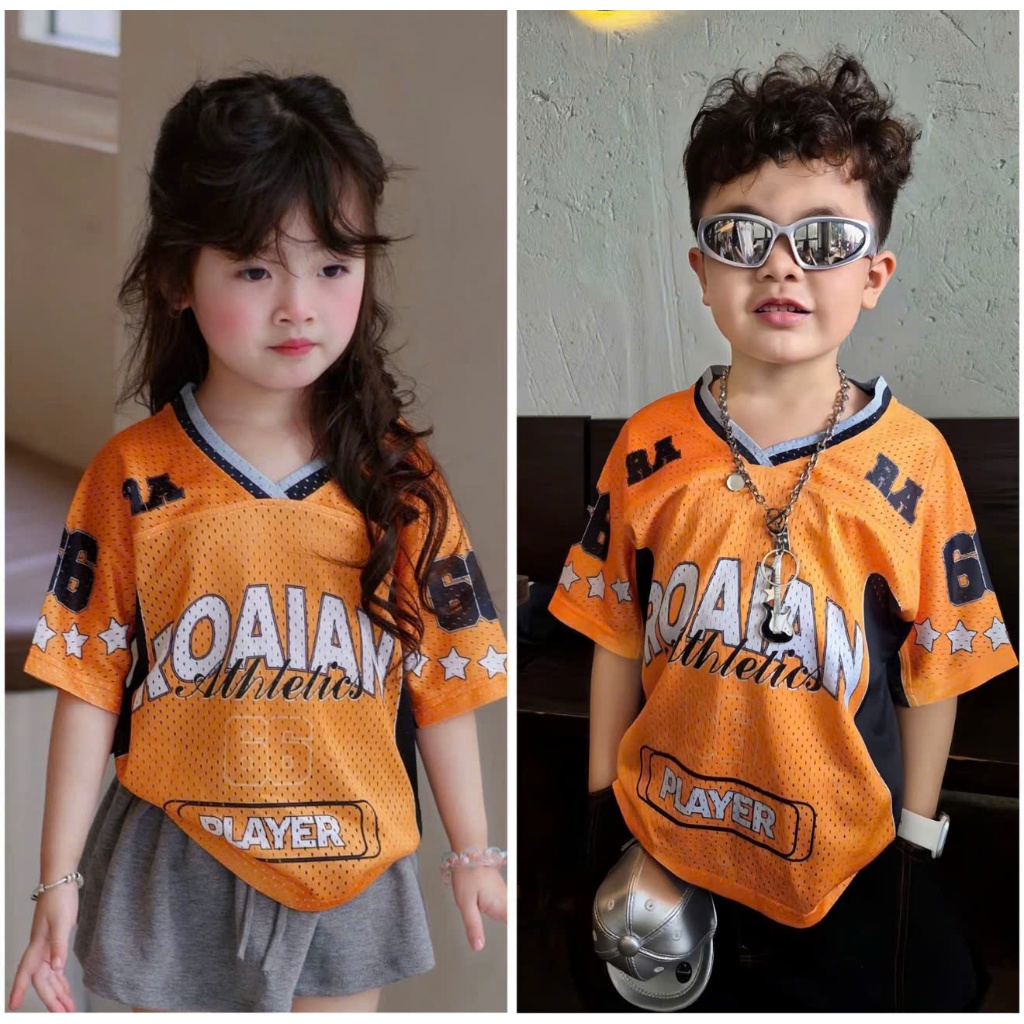 Áo Lưới Thể Thao Dành Cho Bé Trai Và Bé Gái 9-42kg