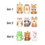 Set 3 Stickers Giấy Chuyển Động - Hình Thú Ngộ Nghĩnh, Đáng Yêu - TAYTA